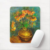 銅花瓶バンゴッホファインアートの中の油屋 マウスパッド (マウス)