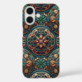 銅花iPhone 16ケース Case-Mate iPhoneケース (裏面)