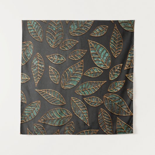 銅葉のテクスチグランジャ。 タペストリー (正面)