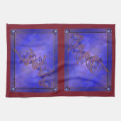 銅蝶キッチンタオル キッチンタオル (横)