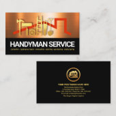 銅製手利具屋上 名刺 (正面/裏面)