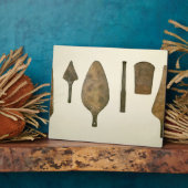 銅製、ハラッパ、紀元前2300年～1750年 フォトプラーク (側面)