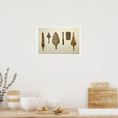 銅製、ハラッパ、紀元前2300年～1750年 ポスター (キッチン)