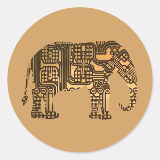 銅象回路基板 ラウンドシール (正面)