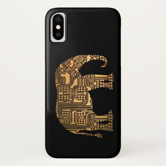 銅象回路基板 Case-Mate iPhoneケース (裏面)