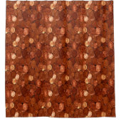 銅貨 シャワーカーテン (正面)