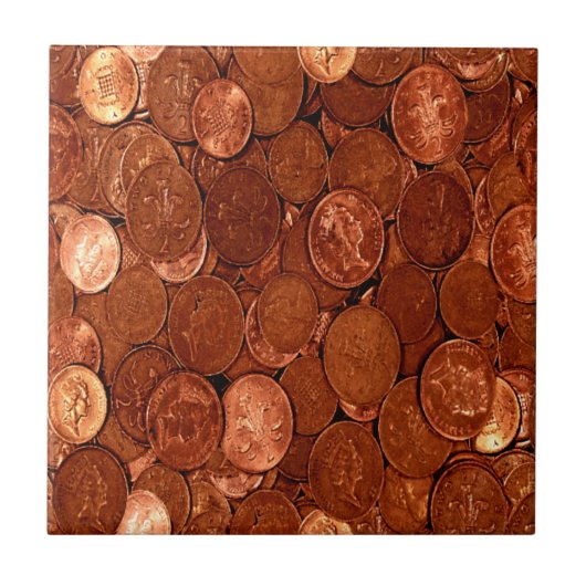 銅貨 タイル (正面)