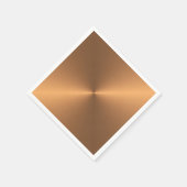 銅輝き スタンダードカクテルナプキン (角)