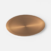 銅輝き ペーパープレート (アングル)