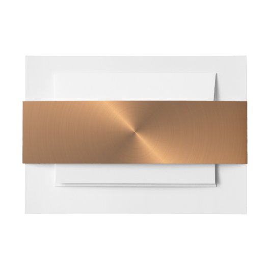 銅輝き 招待状ベリーバンド (正面例)