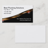 銅配管サービス名刺 名刺 (正面/裏面)