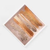 銅金ゴールドストロークのグラマテクスチャ (コーナー)