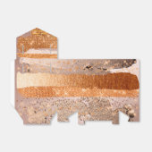 銅金ゴールドストロークのグラマテクスチャ フェイバーボックス (折り畳みなし)