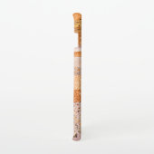 銅金ゴールドストロークのグラマテクスチャ SAMSUNG GALAXYケース (右側)