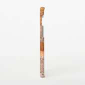 銅金ゴールドストロークのグラマテクスチャ SAMSUNG GALAXYケース (左側)