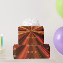 銅金属エレガント模様が美しいスタイリッシュ ラッピングペーパー