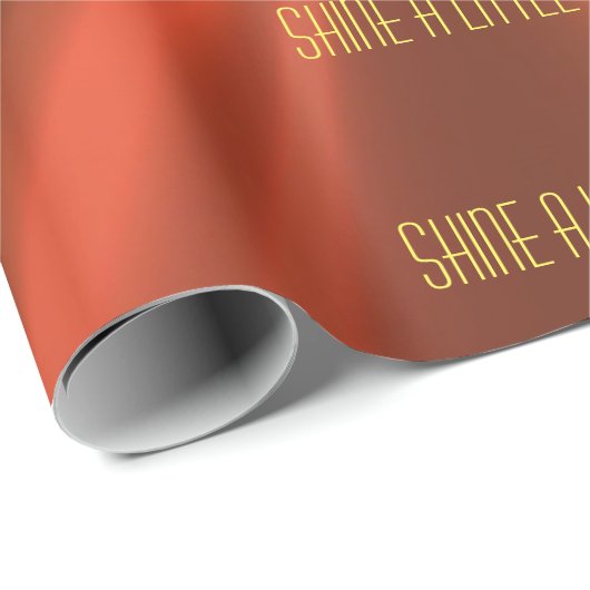 銅金属エレガント模様が美しいスタイリッシュ ラッピングペーパー (ロールコーナー)