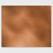 銅金属ガラスミニマル蜂蜜さび抽象芸術 ラッピングペーパー (フラット)