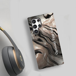 銅金属パターン SAMSUNG GALAXY S22 ULTRAケース