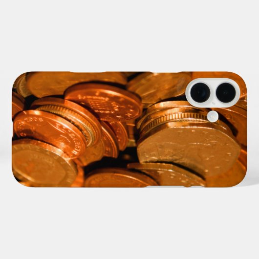 銅銀貨 Case-Mate iPhoneケース (裏面 (横))