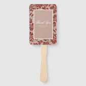 銅錆ダマスコハンドファン ハンドファン (正面)