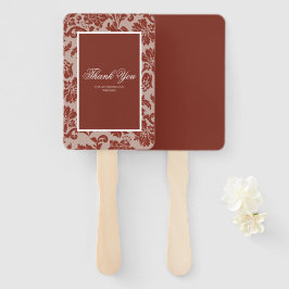 銅錆ダマスコハンドファン ハンドファン