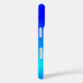 銅青グラデーション水色抽象芸術パステル Case-Mate iPhoneケース (裏面 / 右)