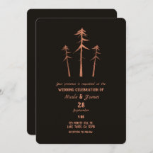 銅青銅製の高い松素朴の結婚木