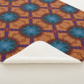 銅青 シェルパブランケット (3/4)