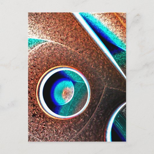 銅青 ポストカード (正面)