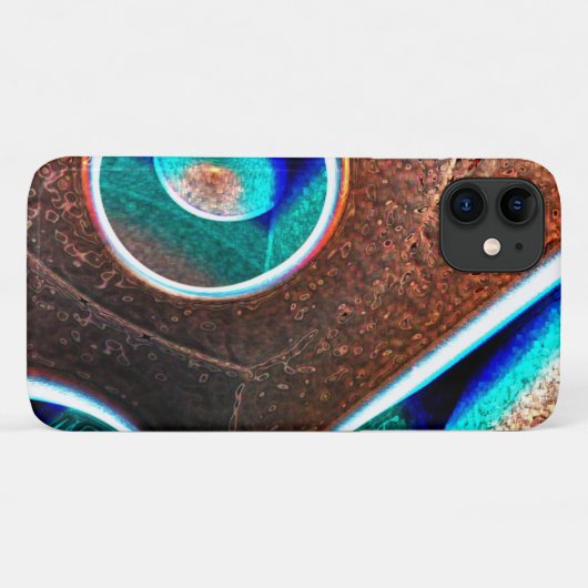 銅青 Case-Mate iPhoneケース (裏面(横))