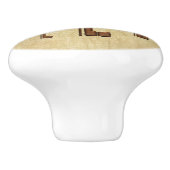 銅骨格鍵ノブ セラミックノブ (側面)