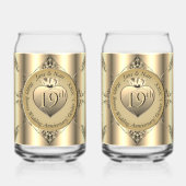 銅19/8号（色）結婚祭 ガラス缶 (正面)