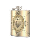 銅19/8号（色）結婚祭 フラスク (左)