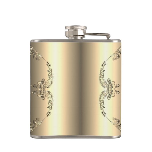 銅19/8号（色）結婚祭 フラスク (裏面)