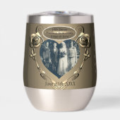 銅19/8周年記念結婚水瓶 (正面)