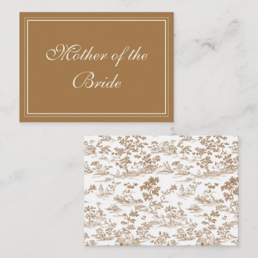 銅 プレイスカード (正面/裏面)