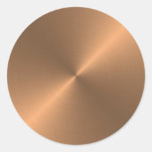 銅 ラウンドシール (正面)