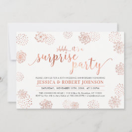 銅 | 現代サプライズ 50周年結婚記念日 招待状