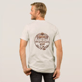 銅 貧乏人の金 トライブレンドTシャツ (フル背面)