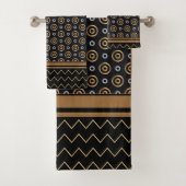 銅、金ゴールド銀金属 バスタオルセット (インサイチュ)