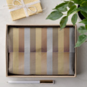 銅、金ゴールド、銀および青銅は縞で飾ります 薄葉紙 (ギフト)