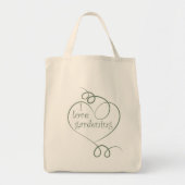 銘のある庭師のためのデザイン トートバッグ (正面)