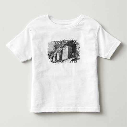 銘刻文字の寺院、Palenque トドラーTシャツ (正面)