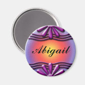 銘板薄紫 マグネット (正面/裏面)