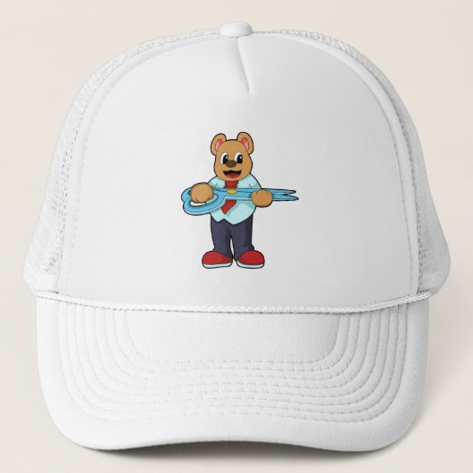 鋏で理容師になる キャップ (正面)