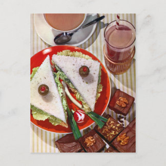 鋭いアイボールサンドイッチ ポストカード