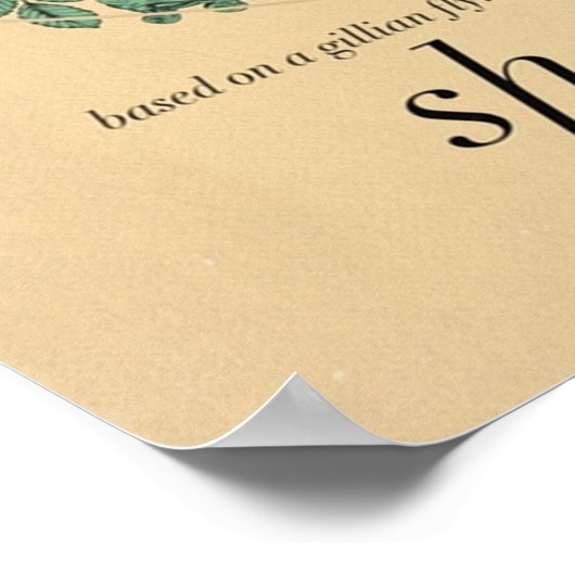 鋭いオブジェクト ポスター (角)