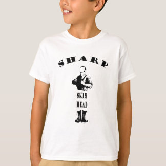 鋭いスキンヘッド Tシャツ