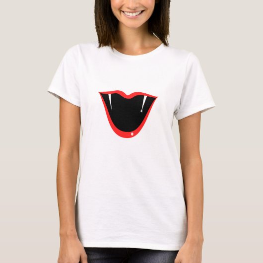 鋭いスマイル Tシャツ (正面)